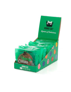 Galleta con cañamo & cacao Bio 12x50g Kookie Cat